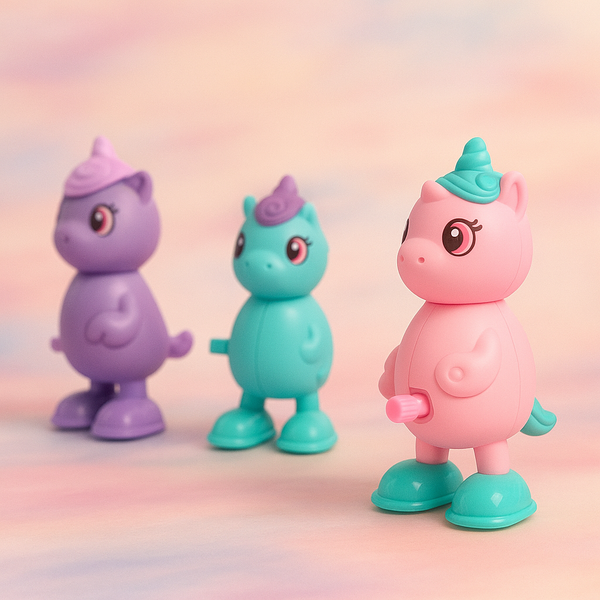 Jumping Unicorn Toy | Wind-Up Bouncing Fantasy Fun for Kids | Magical Return Gift Idea