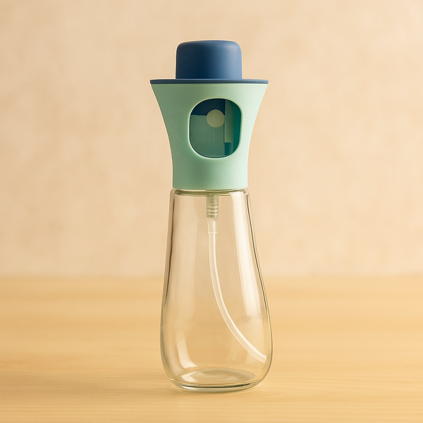 Oil Can for Kitchen | Stainless Steel Oil Dispenser | Leak-Proof Container for Cooking Oil, Vinegar & Sauces
