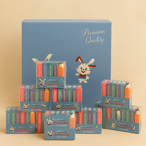 7pcs Pencil Eraser Set | Fun & Colorful Erasers for Kids | Perfect for School, Drawing & Return Gifts