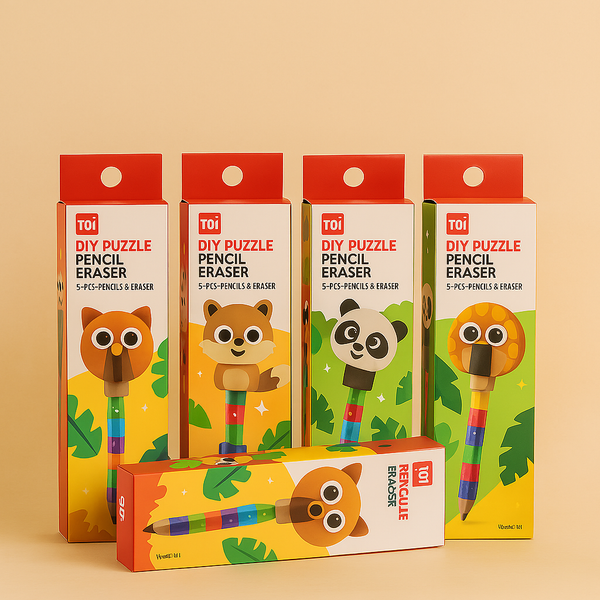 Lego Pencil – Multi Design | Fun Building Block-Themed Pencil for Kids | Creative, Colorful & Perfect for Gifting