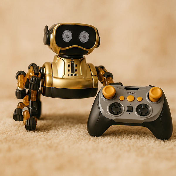 Robo Dog Toy with Music, Lights & Walking Action | Interactive Electronic Puppy for Kids | Battery Operated Robot Dog with Barking & Dancing Moves