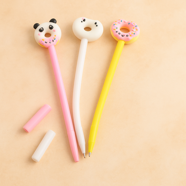 Character Pen | Cute Cartoon Gel Pen for Kids & Students | Smooth Writing, Fun & Stylish Stationery