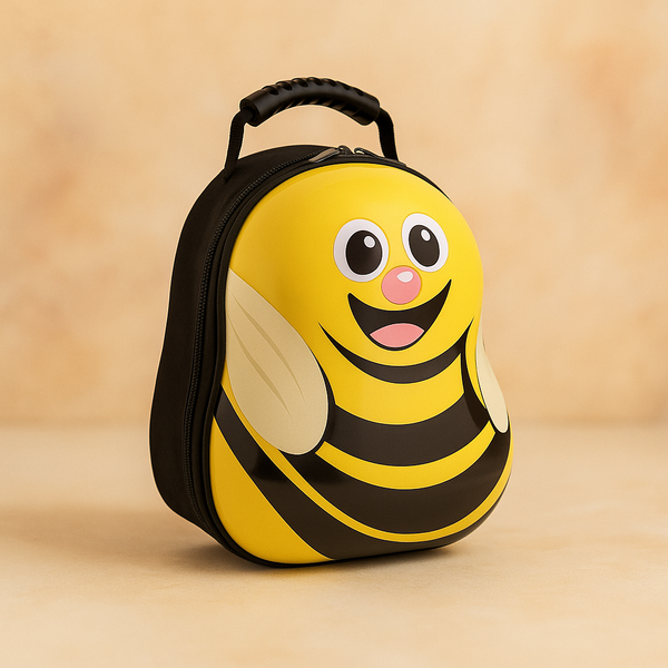 Bee Trolley Bag for Kids | Cute Rolling Luggage with Cartoon Design | Lightweight & Spacious | Perfect for Travel