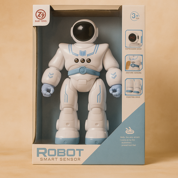 Robot Toy for Kids | Light, Sound & Moving Action | Interactive Fun & Perfect for Gifting
