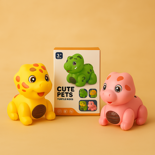 Cute Pet Dino Toy | Soft, Colorful & Cuddly Dinosaur Companion for Kids | Perfect for Playtime & Gifting