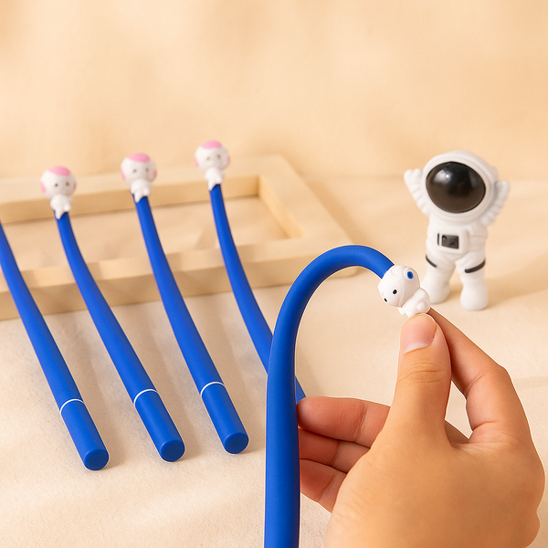 Floppy Pen | Flexible Cartoon Gel Pen for Kids & Students | Fun, Durable & Smooth Writing Stationery