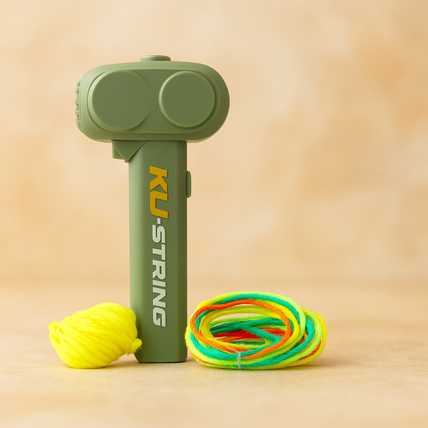 Rope Launcher Toy for Kids | Fun Target Shooting Game with Safe Soft Rope Darts | Outdoor Action Play Toy for Boys & Girls