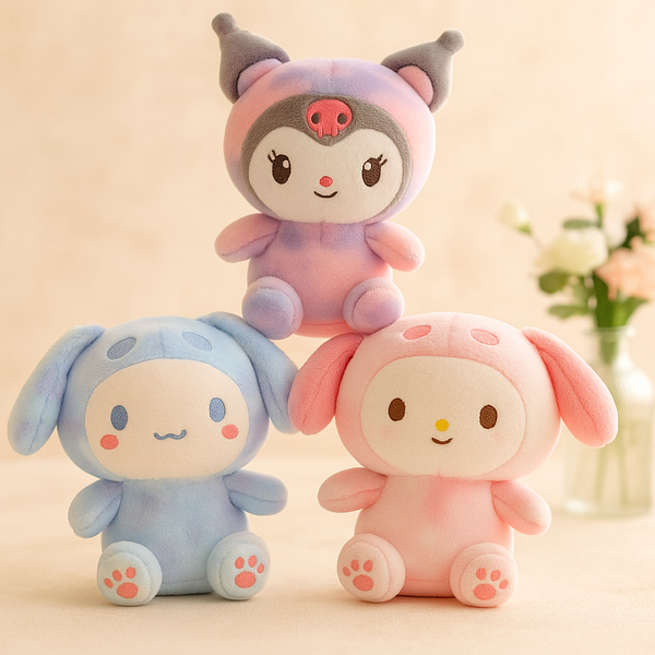 Kawaii & Kuromi Plush Toy | Cute Cartoon Soft Doll for Kids & Collectors | Huggable, Washable & Durable
