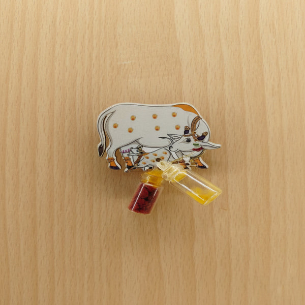 Premium Pichwai Cow | Calf Decorative Hanging