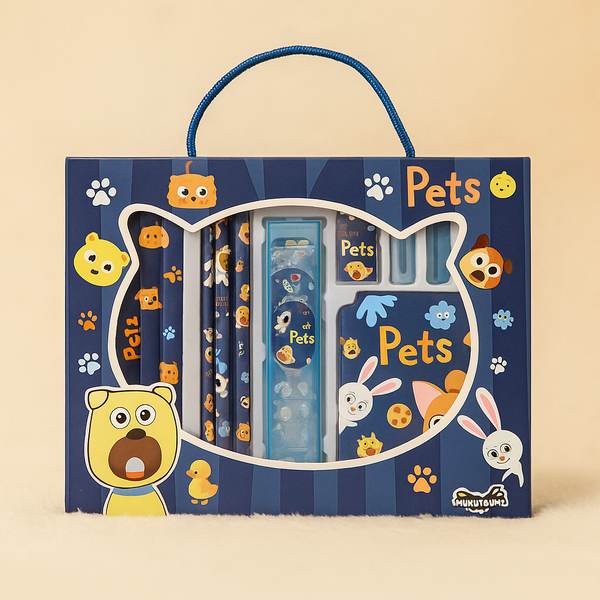 Stationery Pencil Gift Box | Complete Writing & Drawing Set | Perfect Gift for Students
