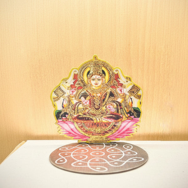 Premium Gajalakshmi Acrylic Tabletop Stand