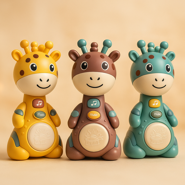 Giraffe Toy for Kids | Cute Animal Figurine | Durable & Safe | Ideal for Early Learning, Playtime & Gifting