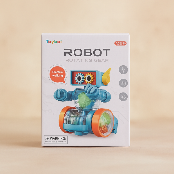 Robot Toy for Kids | Interactive Lights & Sounds | Dancing & Walking Action | Ideal for Learning, Fun & Gifting