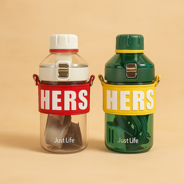 Hers Bottle | Stylish Stainless Steel Water Bottle for Women | Insulated, Leakproof & Portable