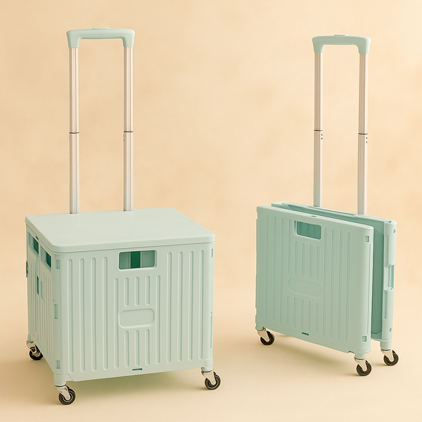 Foldable Trolley | Portable Shopping & Utility Cart | Lightweight, Durable & Easy to Carry