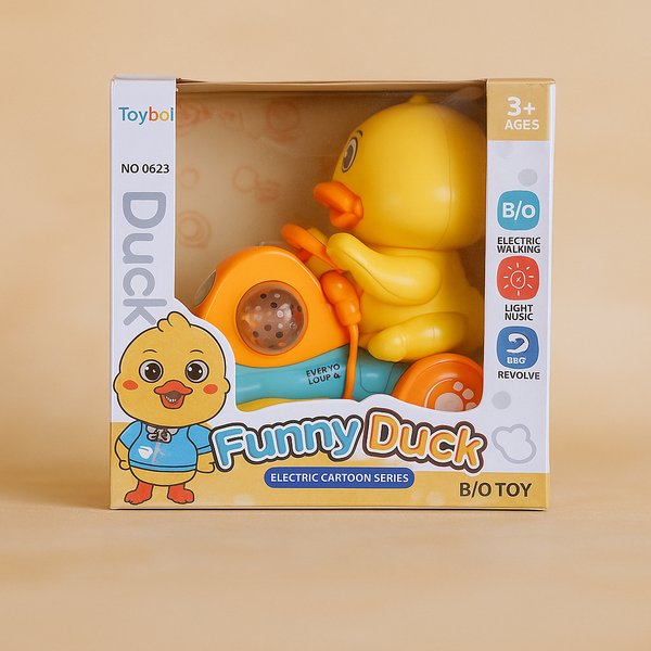 Funny Duck Toy for Kids | Dancing Duck with Music, Lights & Movement | Interactive Educational Toy | Perfect for Toddlers & Gifting