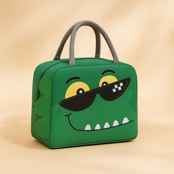 Kids Small Lunch Bag | Insulated & Lightweight | Cute Cartoon Design | Ideal for School, Picnics & Day Trips