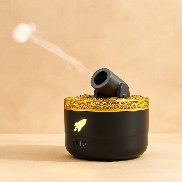 Canon Blast Humidifier | Cool Mist Air Diffuser with LED Light | Ultra-Quiet & USB Powered | Ideal for Home, Office & Car Use