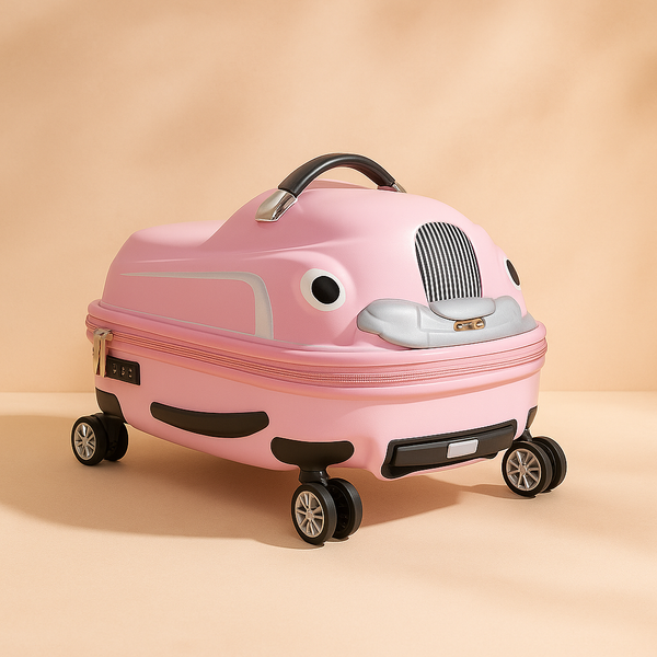 Ride-On Trolley Bag for Kids | 2-in-1 Luggage & Scooter | Fun Travel Companion | Durable & Lightweight | Ideal for Trips