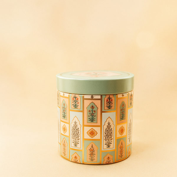 Green Tin (Small) | Vibrant Decorative Storage Tin
