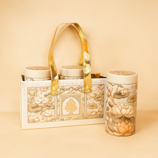 Festival Hamper 1 (Large 3 Tin Set) | Elegant Gift Set for Festive Celebrations