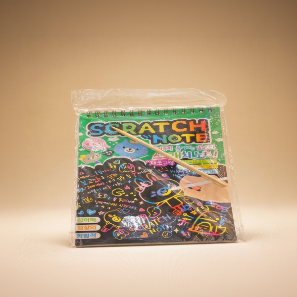 Interactive Rainbow Scratch  | Note Book