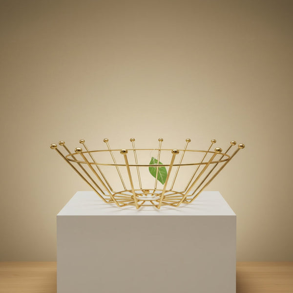 Fruit Basket Gold | Elegance to your home