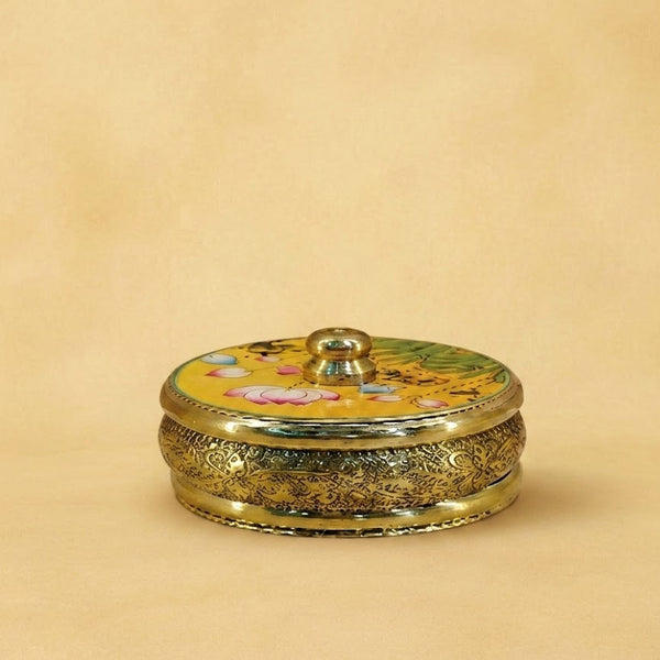 Ornate Kumkum Box