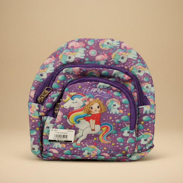 Magical Unicorn Mini Crossbody Sling Bag | Purple Kids' Arch Pocket Backpack